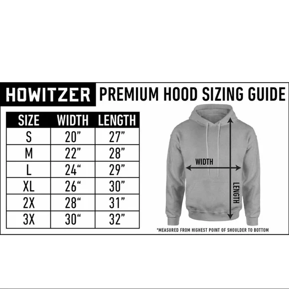 Howitzer Style Men's Hoodie DEFIANT PATRIOT Military Grunt White - Picture 5 of 6